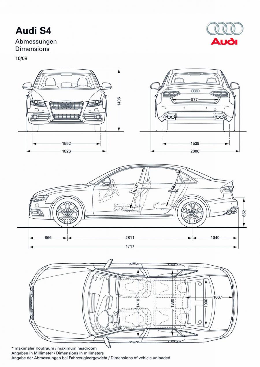 Схема Audi S4 Sedan (B8, 8K) 2009 года  (WW) (фото 25 из 55)